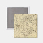 Hydrografisch bekken van de Mississippi Magneet (Voorkant / Achterkant)