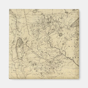 Hydrografisch bekken van de Mississippi Magneet