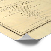 Hydrografisch bekken van de Mississippi Poster (Hoek)