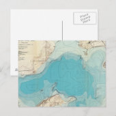 Hydrografische kaart Meer van Mendota (Voorkant / Achterkant)