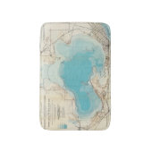 Hydrografische kaart Meer van Mendota Badmat (Voorkant Verticaal)