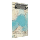 Hydrografische kaart Meer van Mendota Mini Klembord (Schuin)