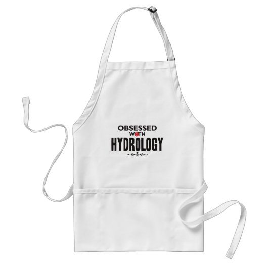 Hydrologie geobsedeerd standaard schort (Voorkant)