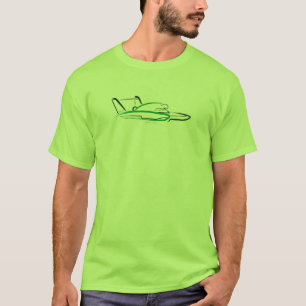 Hydroplane 01 Lime Front T-shirt
