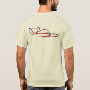 Hydroplane 01 Natuurlijke Rug T-shirt