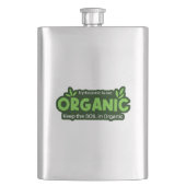 Hydroponic is niet biologisch Houd de grond in bio Flacon (Voorkant)