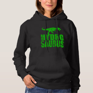 Hydroponica Dinosaur Distress Indoor Garden Gard Hoodie