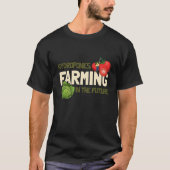Hydroponics: Farming in the Future Hydroponics T-shirt (Voorkant)