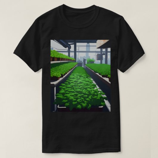 Hydroponics T-shirt (Design voorkant)