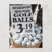 Hydroponische Golf Balls Briefkaart (Voorkant)