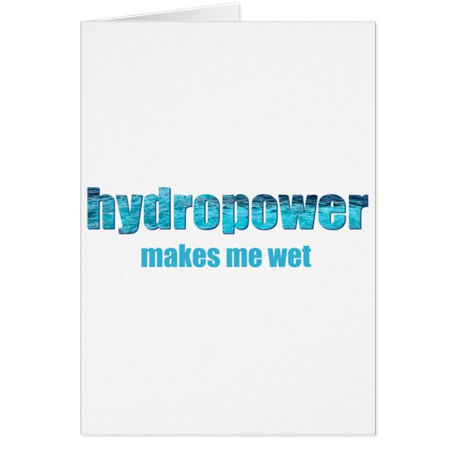Hydropower Natte! (Voorkant)