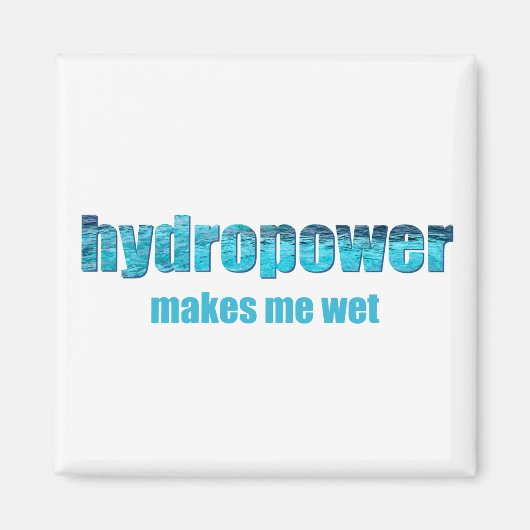 Hydropower Natte! Magneet (Voorkant)