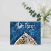 Hydrotherapie Boot Oceïlles Zeilen Briefkaart (Staand voorkant)