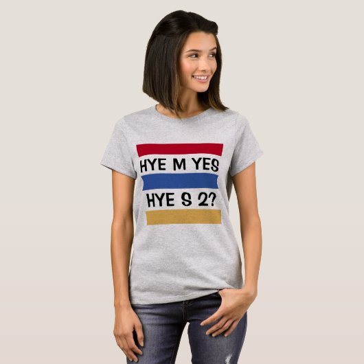 HYE M T-Shirt (Voorkant volledig)