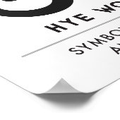 Hye Won Hye | Andikra-symbool Endurance Poster (Hoek)