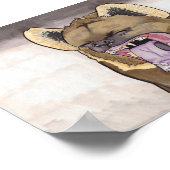 Hyena 5x7 poster (Hoek)