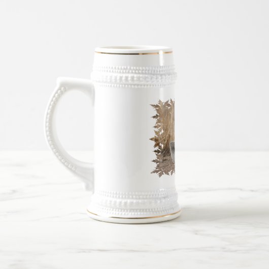 Hyena Afbeelding Beer Stein Bierpul (Links)