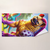 Hyena Art Badhanddoek (Badhanddoek)