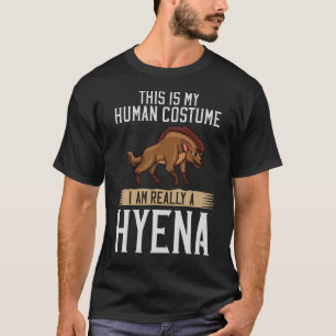 Hyena Costume Gift Hyenadon Hyenas Animal T-shirt