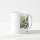 Hyena Dentistry Cartoon Funny Quality Coffee Mok (Voorkant rechts)