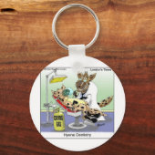 Hyena Dentistry Funny Gifts, T - shirts & verzamel Sleutelhanger (Voorkant)