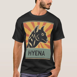 Hyena Design, met gevlekte hyena, wild dier T-shirt
