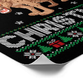 Hyena Dierlijke Mannen Vrouwen Kinder Lelijke Kers Poster (Hoek)