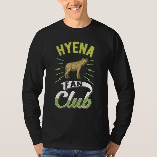 Hyena Fan Club Aardwolf Hyena T-shirt (Voorkant)