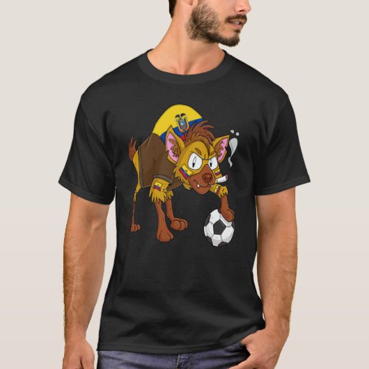 Hyena Fan Ecuador T-shirt (Voorkant)
