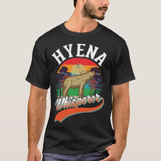 Hyena fluisteraar t-shirt (Voorkant)