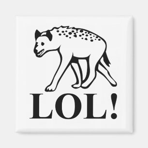 Hyena - Levendig Loud LOL uitlachen Magneet
