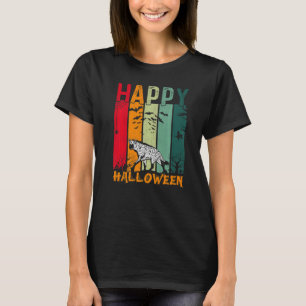 Hyena  Meisjes Jongens Retro Stijl Halloween Diner T-shirt