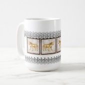 Hyena - Mosaic Koffiemok (Voorkant links)