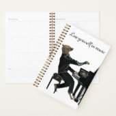 Hyena Piano Muziek Pianist Fantasy Art Planner (Display)