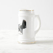 Hyena Piano Muziekspeler Fantasy Art Beer Stein Bierpul (Voorkant rechts)