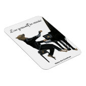 Hyena Piano Muziekspeler Fantasy Flexibele magneet (Rechterzijde)