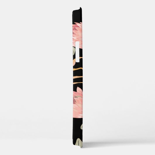 Hyena & Protea: donker  patroon Case-Mate iPhone Case (Achterkant / Rechts)