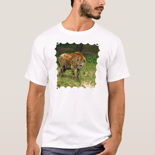 Hyena Prowl Mannen T-Shirt (Voorkant)