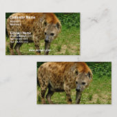Hyena Prowl Visitekaartje (Voorkant / Achterkant)