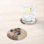 Hyena Ronde Kartonnen Onderzetter (Insitu)