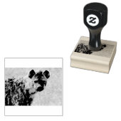 Hyena Rubberstempel (Gestempeld)