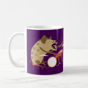 Hyena Spellingdrums Koffiemok