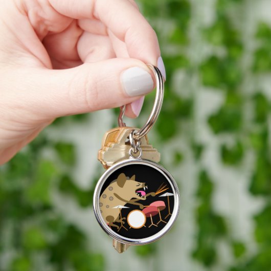 Hyena Spellingdrums Sleutelhanger (Hand)