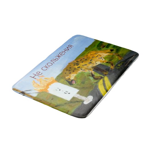 Hyena-Uitzichten die de Mat van de Mat van de Mand (Gekanteld)