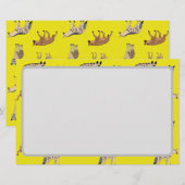 Hyenas Briefpapier (Voorkant / Achterkant)