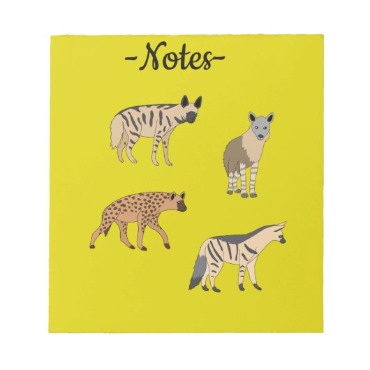 Hyena's Notitieblok (Voorkant)