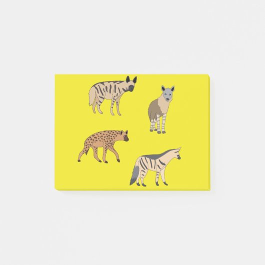 Hyena's Post-it® Notes (Voorkant)