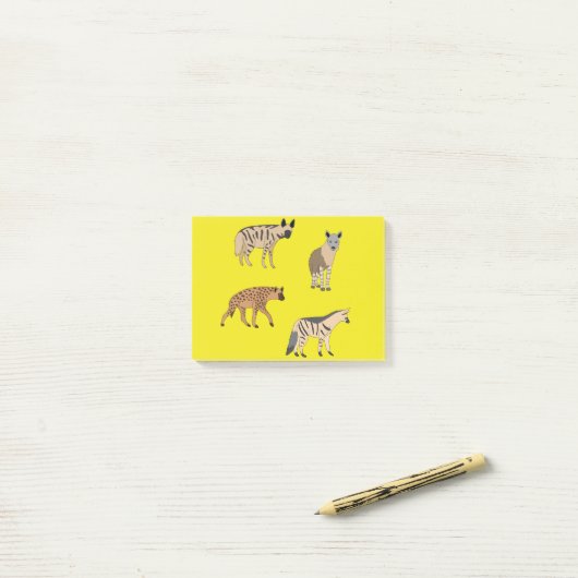 Hyena's Post-it® Notes (Op bureau)