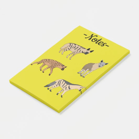Hyena's Post-it® Notes (Schuin)