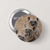 Hyenas Round Button (Voorkant /achterkant)